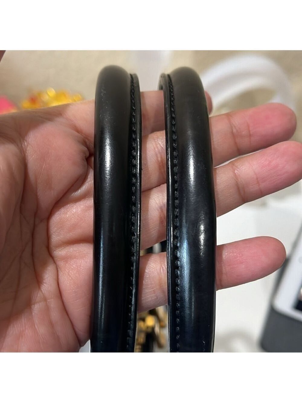 MCM BLACK HANDBAG - Picture 6 of 11